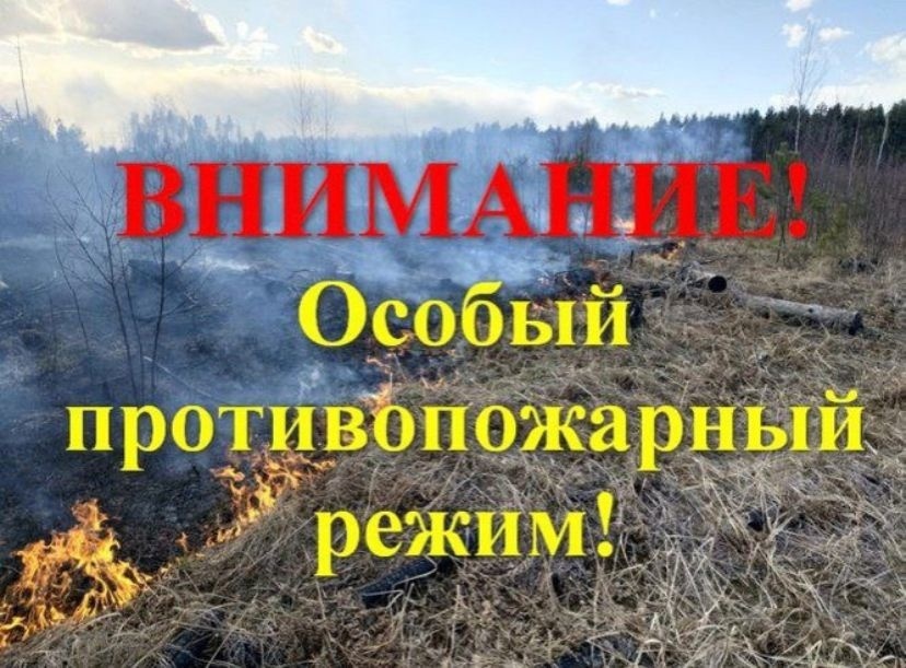 Особый противопожарный режим.