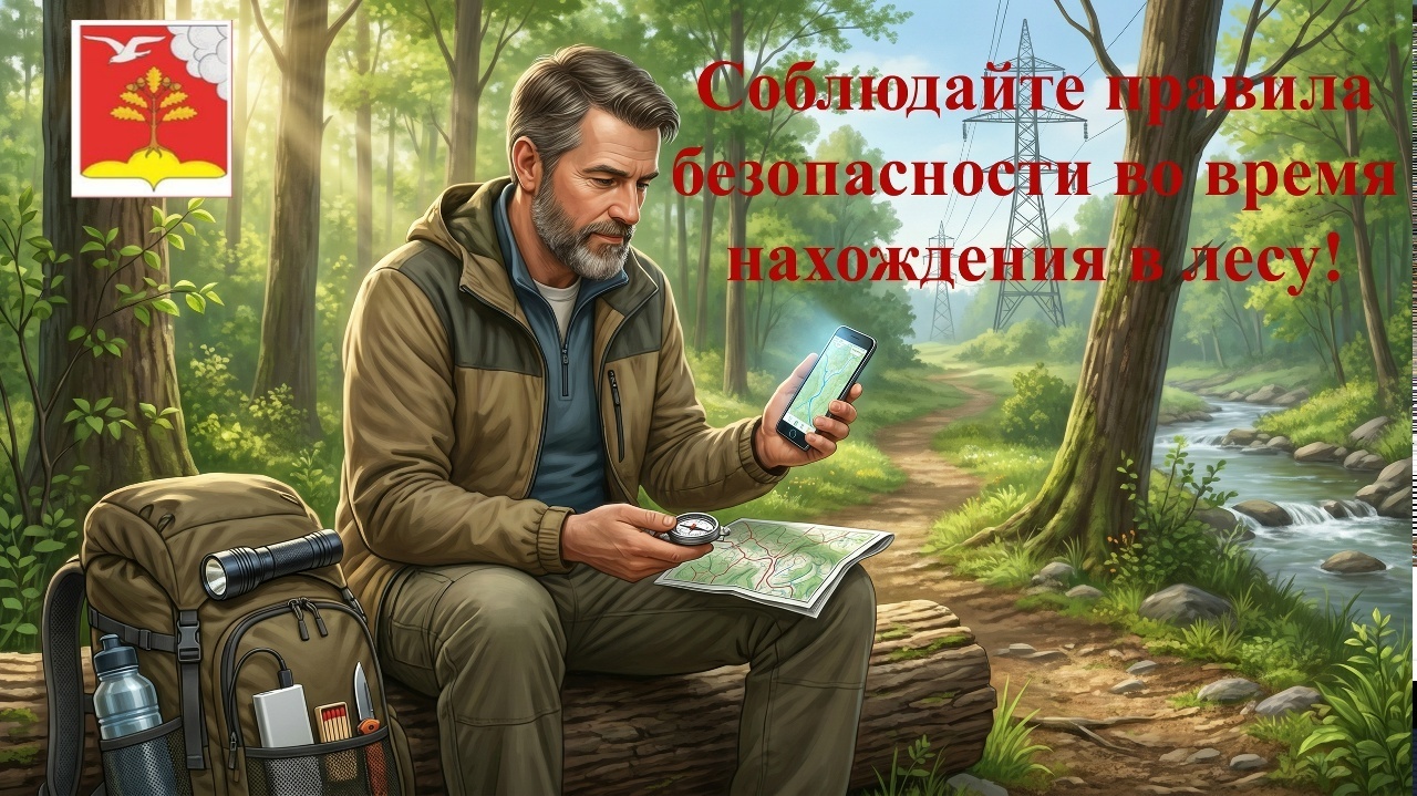 Правила безопасности нахождения в лесу.