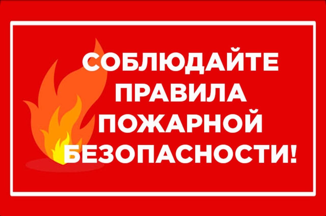 При пожаре действуй по алгоритму от МЧС России.